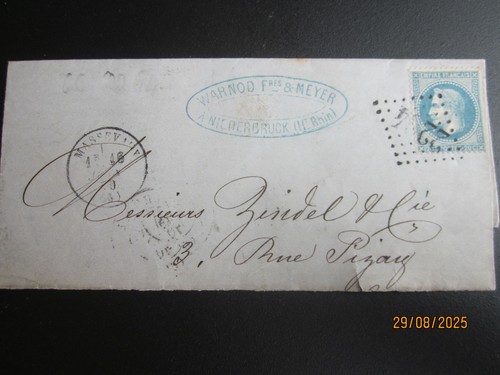 Lettre 2264 massevaux - 2264,