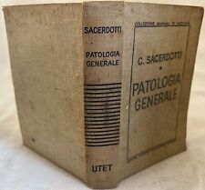 César Sacerdotti Pathologie Général 1937 Médecine Interne Métabolisme Eziologia