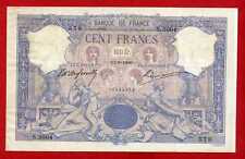 (Ref: S.300 ) 100 FRANCS BLEU ET ROSE 13/08/1900  (TTB+) ETAT ET DATE TRÈS RARE 