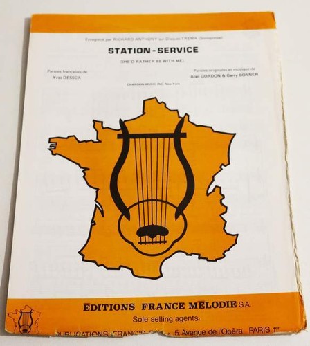 Partition vintage sheet - , music
