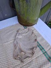 Tableau Bas relief danseuse face en plâtre  Art Nouveau