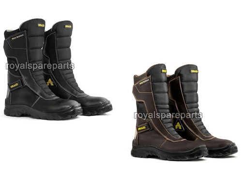 Bottes moto cuir - moto,
