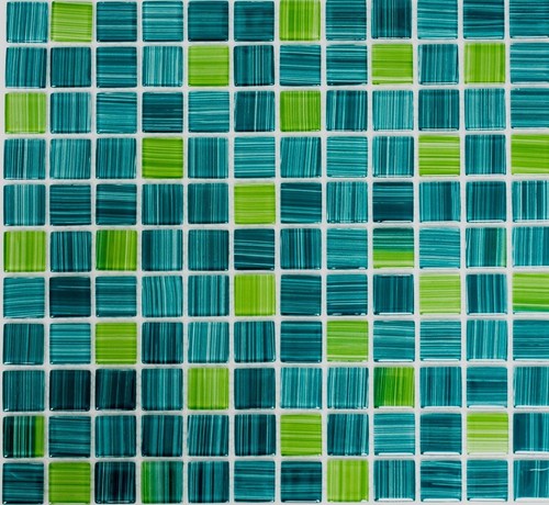 Mosaïque carreau translucide