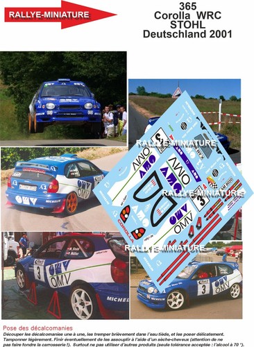 Decals ref 0365 toyota - ref,