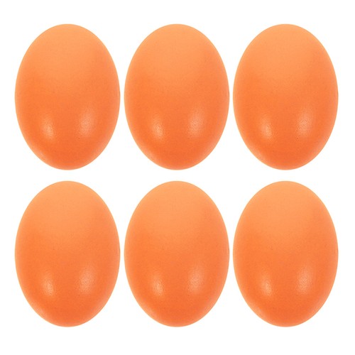 Pcs œufs jouets faux de - 6,