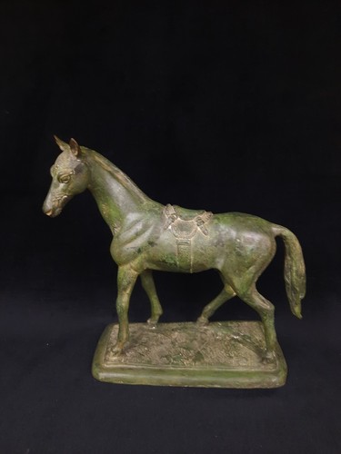 Sculpture régule cheval - sculpture,