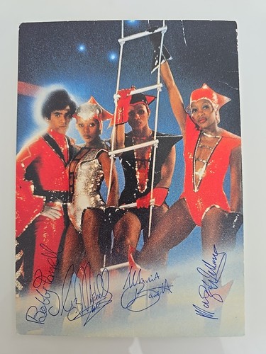 Boney carte autographe - boney,