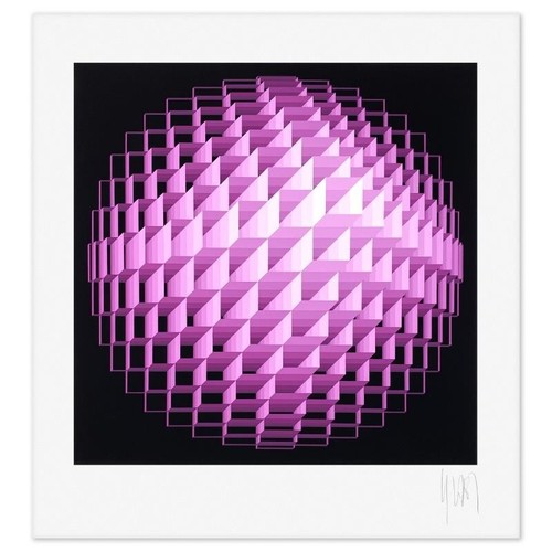 Yvaral sphère spectre violet - yvaral,