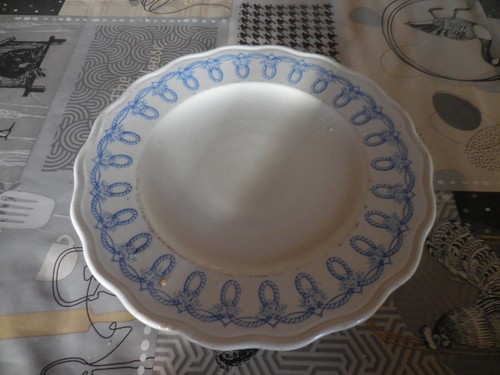 Ancien plat tarte pied - ancien, a