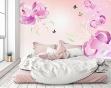 3D Violet Fleur C793 Magasin