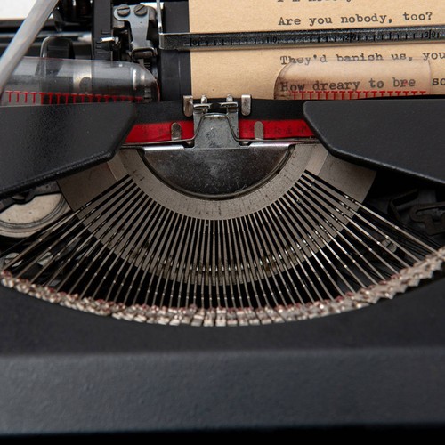 Machine écrire mécanique - machine, à