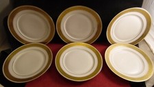 Service de 6 assiettes plates