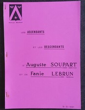 Généalogie Soupart Lebrun