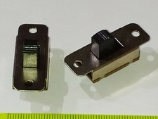 Inverseur double Interrupteur glissière 2 positions       Lot 2 Pcs     E10h31/8