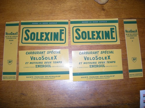 Solex autocollant pour bidon - autocollant,
