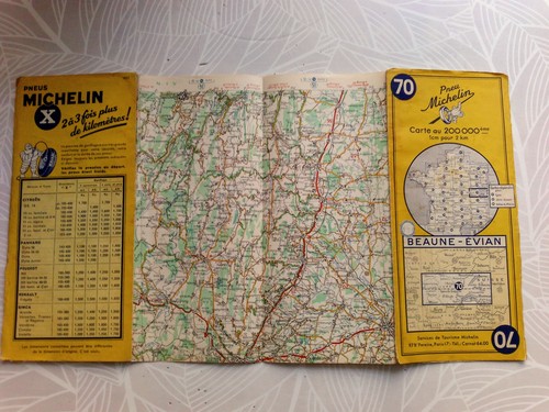 Carte routière michelin - routière,