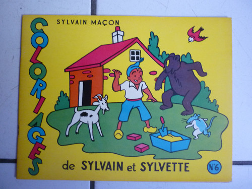 Coloriage sylvain et - , de
