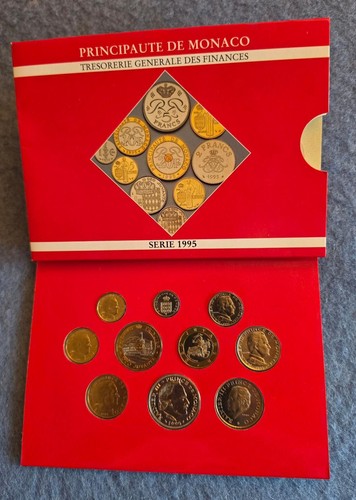 Coffret monaco 1995 - coffret, bu
