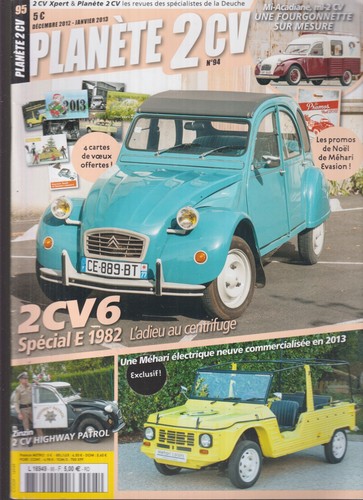 Planete 2cv mehari - 2cv,