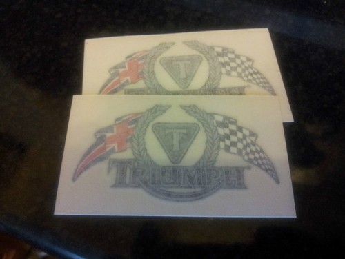 Triumph fusée damier flag - triumph,