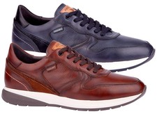 Pikolinos Homme Baskets en Cuir à Lacets Avec Lasercut Motif Getafe M2B-6360C1