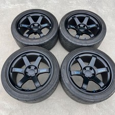 JDM RAYS Volk Racing TE37 noir