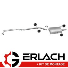 Echappement silencieux pour