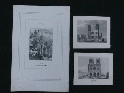 Lot gravures anciennes - de,