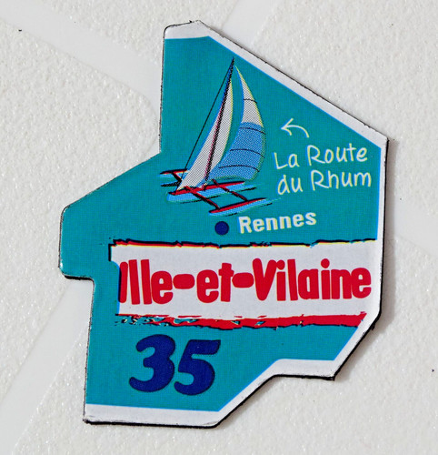 Magnet gaulois indre - gaulois, carte