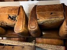 vieux fauteuils club a restaurer