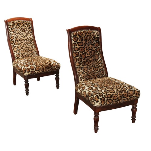 Paire chaises anciennes - paire, de