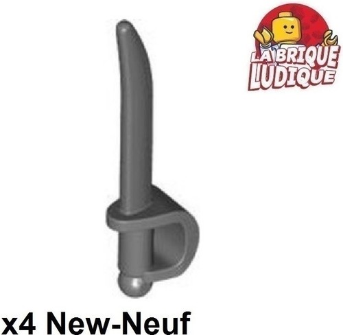 Lego arme weapon sword - 4x,