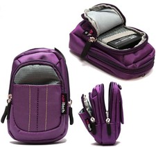 Navitech Purple Camera Case For Sony Vlog camera ZV-1F Digital Camera