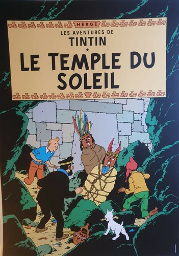 Tintin temple soleil - tintin,