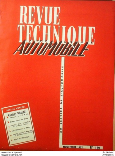 Revue technique willeme - technique,