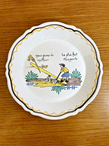 Assiette révolutionnaire - assiette,