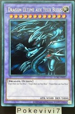 Carte YU-GI-OH! DRAGON ULTIME AUX YEUX BLEUS LCKC-FR057 Secret Rare NEUF
