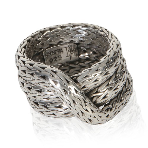 Bague croisée chaîne classic - croisée,
