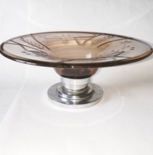 Coupe verre fumé gravé - coupe,