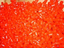 Red plastic caps covers - red,