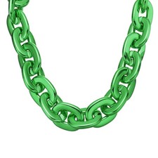 Collier chaîne en plastique