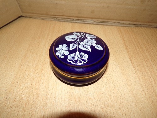 Petite bonbonnière blueue - bonbonnière, en