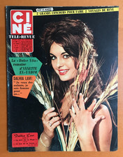 ►CINE REVUE 13/1961-DALHIA LAVI- MARINA VLADY- BRIGITTE BARDOT- DANIELLE GAUBERT