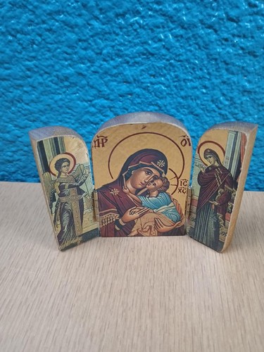 Petit triptyque religieux - , en