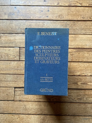Benezit dictionnaire des - dictionnaire,