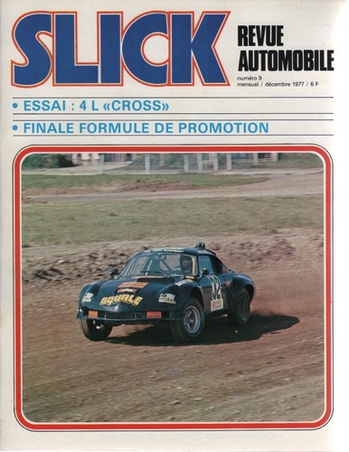 Slick 1977 essai - #9, renault