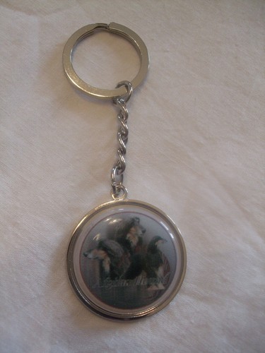 Porte clés métal chien - porte-clés, en