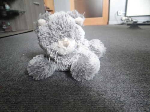 Peluche chat gris - -, long