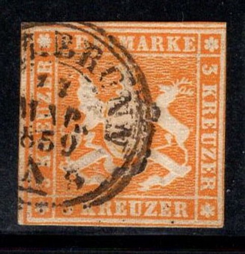 Wurtemberg 1857 7 - 1857, mi.
