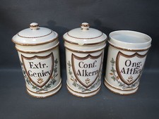 Lot de 3 anciens pots à